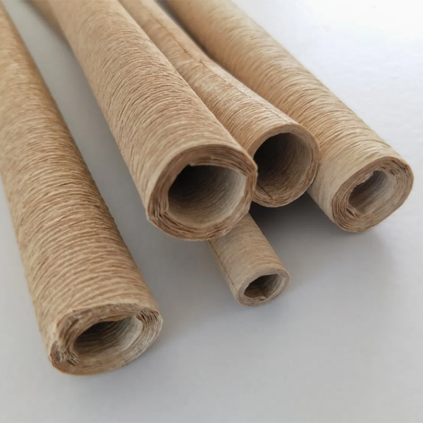 Kraft corrugated cardboard tube for the transformer industry with electrical insulation